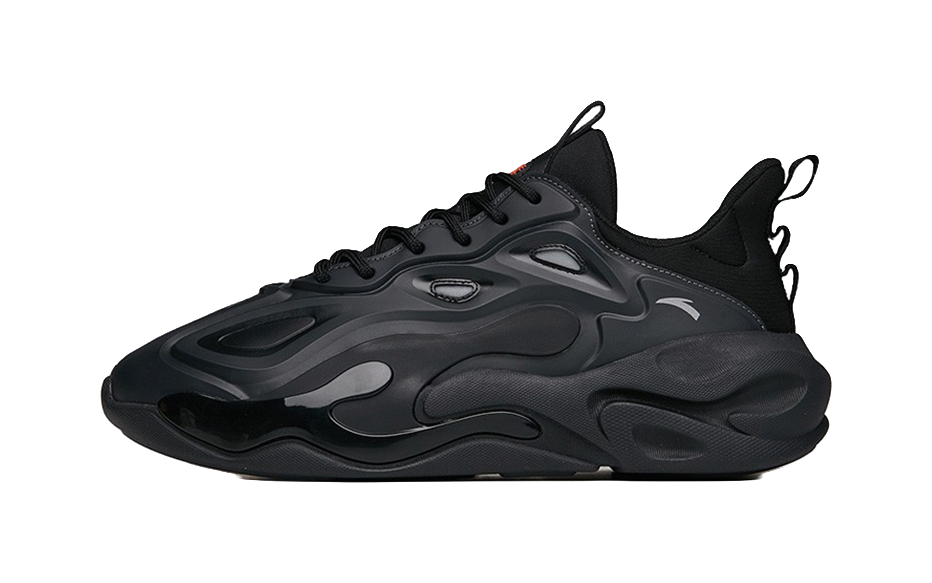 Anta Chao Worship 2.0 Shock Absorbers Slip Resistant Abrasion Resistant Low top Sports Casual Shoes Men's Black Gray 