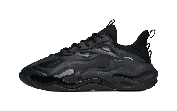 Anta Chao Worship 2.0 Shock Absorbers Slip Resistant Abrasion Resistant Low top Sports Casual Shoes Men's Black Gray 