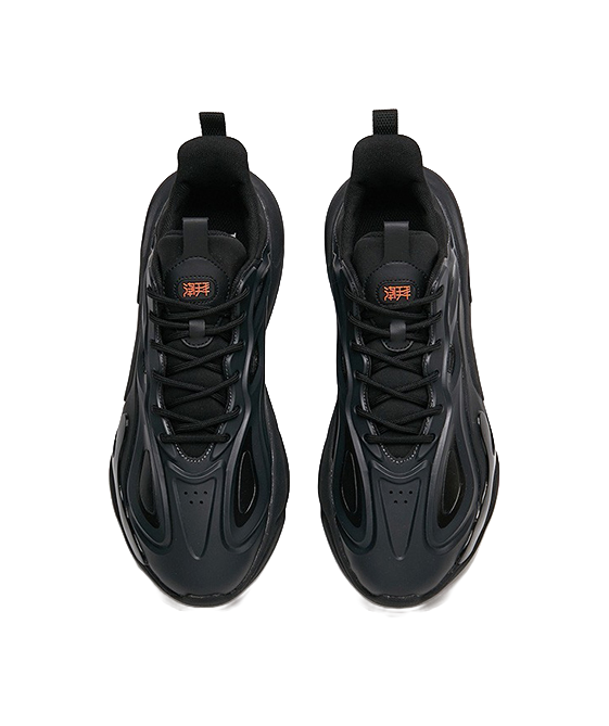 Anta Chao Worship 2.0 Shock Absorbers Slip Resistant Abrasion Resistant Low top Sports Casual Shoes Men's Black Gray 