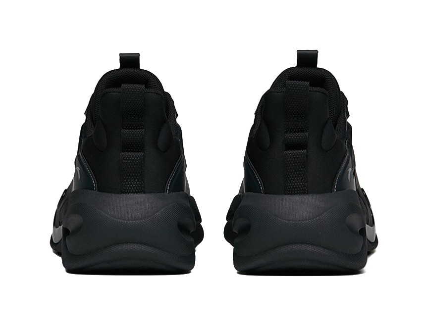 Anta Chao Worship 2.0 Shock Absorbers Slip Resistant Abrasion Resistant Low top Sports Casual Shoes Men's Black Gray 