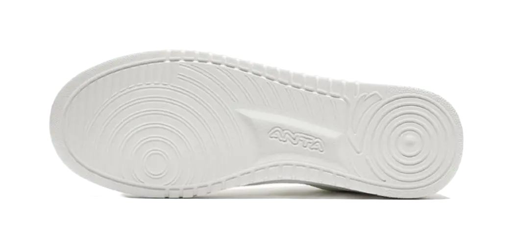 Anta Classic Slip Resistant Abrasion Resistant Low top Skateboard Shoes Women's White Pink 