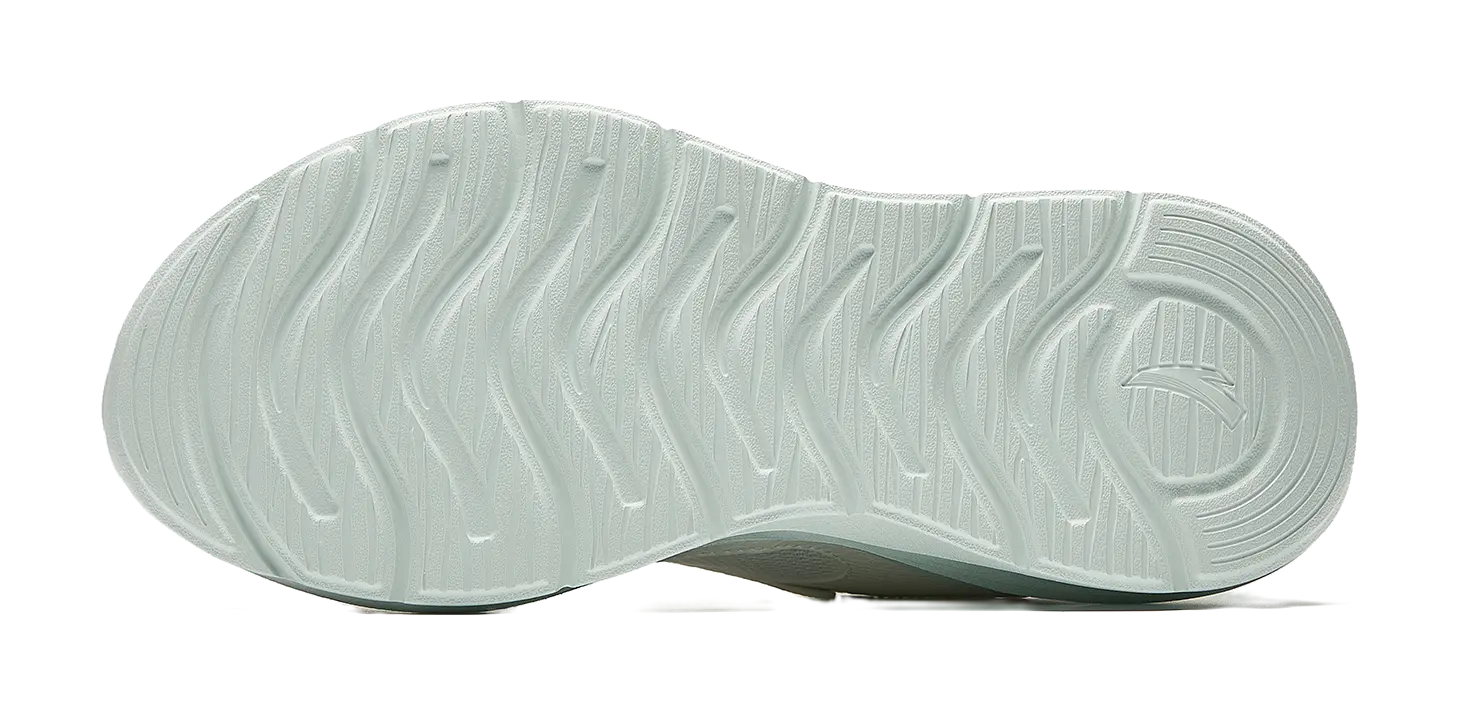 Anta Comprehensive Training Shoes Low top Training Shoes Womens Ivory White/Oxygen Green 