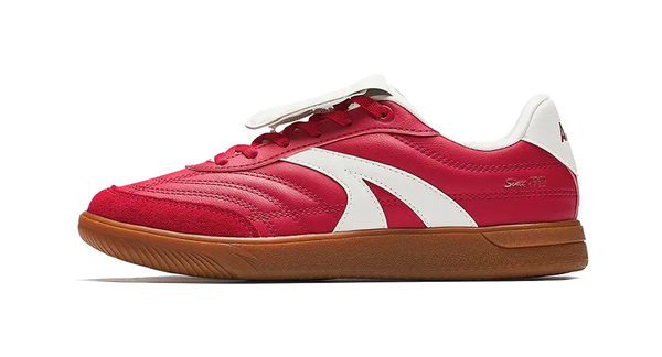 Anta Cushioning Abrasion Resistant Lightweight Slip Resistant Low top Skateboard Shoes Women's Red 