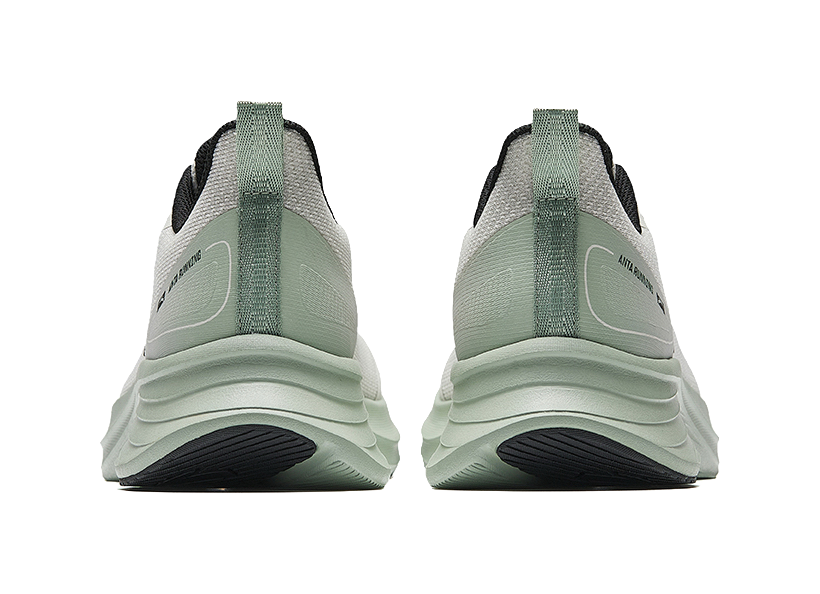 Anta Cushioning Anti-Slip And Wear-Resistant Low-Top Casual Running Shoes Men's Gray Cyan Black 