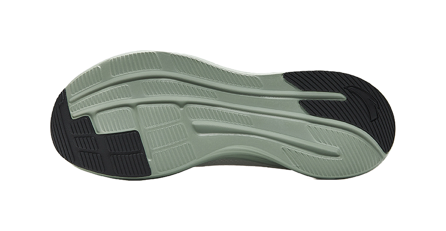 Anta Cushioning Anti-Slip And Wear-Resistant Low-Top Casual Running Shoes Men's Gray Cyan Black 