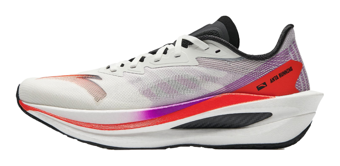 Anta Cushioning Anti-Slip And Wear-Resistant Low-Top Training Running Shoes Men's Light Year White 