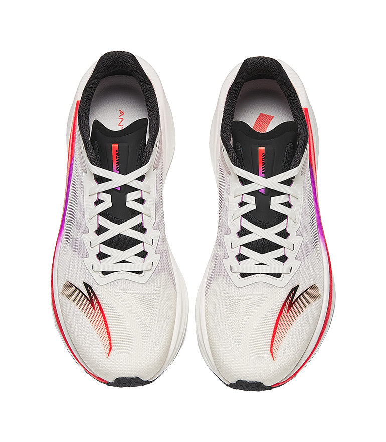 Anta Cushioning Anti-Slip And Wear-Resistant Low-Top Training Running Shoes Men's Light Year White 