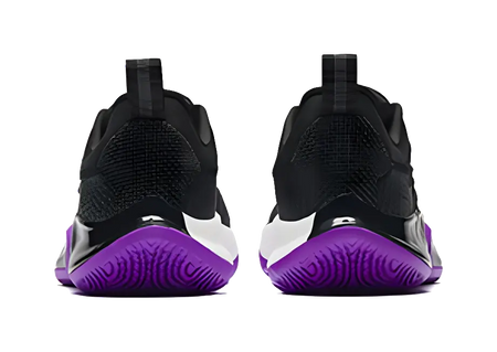 Anta Cushioning Slip Resistant Mid Top Nitrogen Technology Basketball Shoes Mens Black  vjsneaker.com