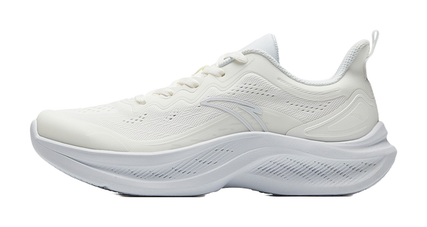 Anta Cushioning, Breathable, Lightweight, Height Increasing Low top Casual Training Running Shoes Women's White Gray 