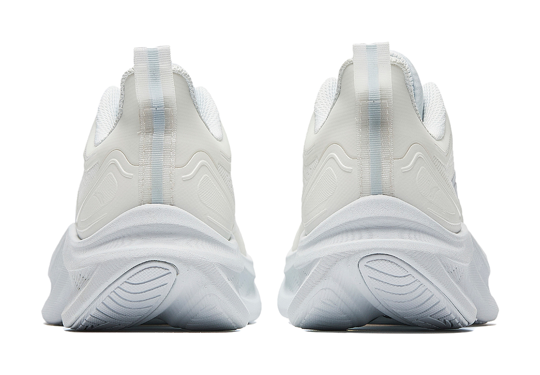 Anta Cushioning, Breathable, Lightweight, Height Increasing Low top Casual Training Running Shoes Women's White Gray 