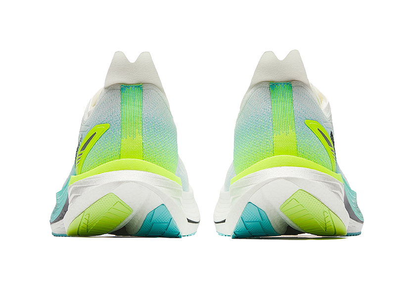 Anta Cushioning, Wear Resistant Low top Casual Running Shoes Men's White Blue Green 