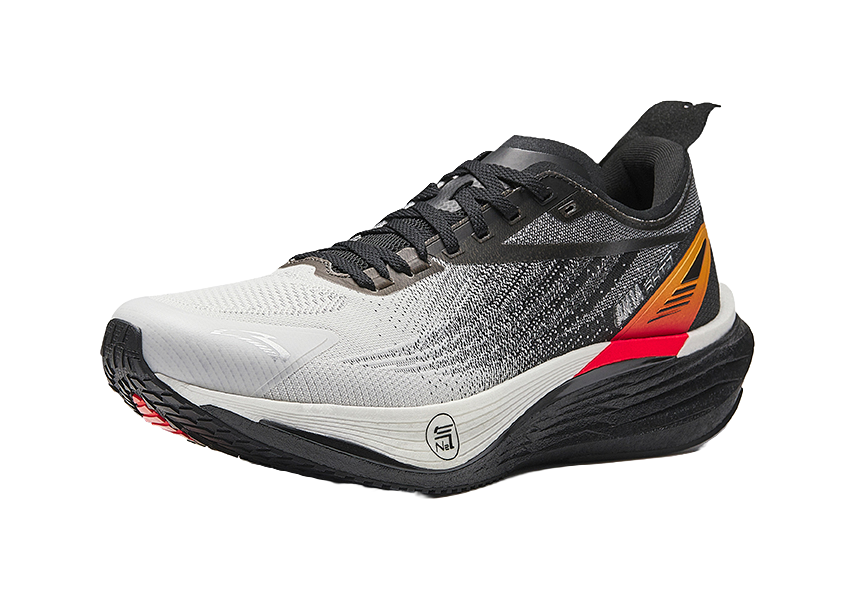 Anta Cushioning, Wear Resistant Low top Casual Running Shoes Men's White Blue Green 