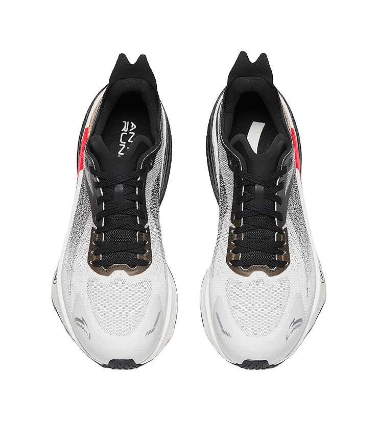 Anta Cushioning, Wear Resistant Low top Casual Running Shoes Men's White Blue Green 