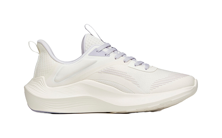 Anta DuCi1 Cushioned Slip Resistant Abrasion Resistant Low Top A shock Casual Running Shoes Women's White Purple Gray 