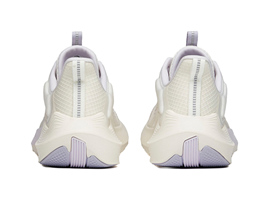 Anta DuCi1 Cushioned Slip Resistant Abrasion Resistant Low Top A shock Casual Running Shoes Women's White Purple Gray 