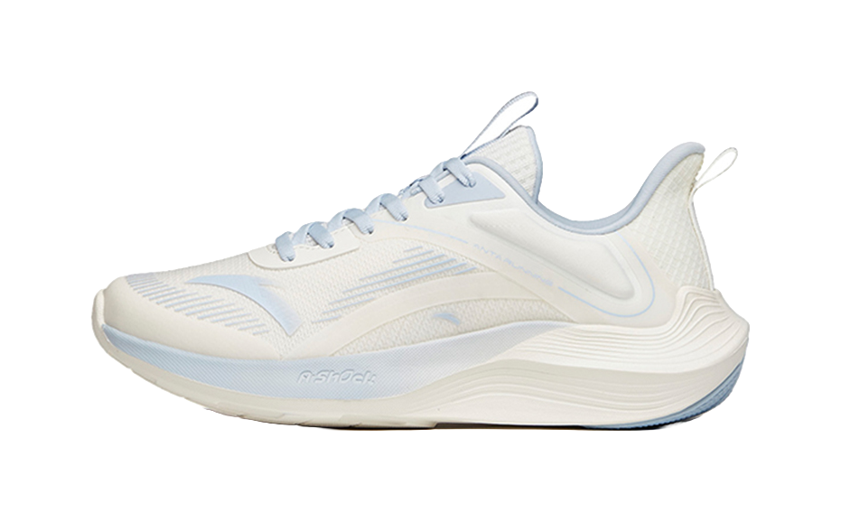 Anta DuCi1 Cushioning Anti-Slip And Wear-Resistant Low-Top Running Shoes Women's White Blue 