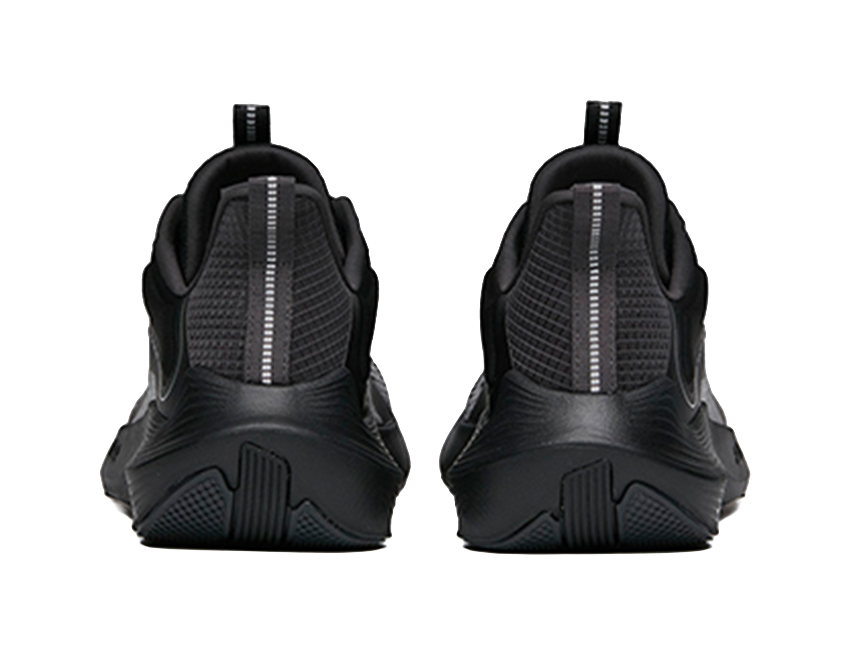 Anta DuCi1 Slip Resistant, Abrasion Resistant, Breathable Low top Sprint Running Shoes Men's Gray Black 