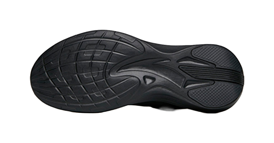 Anta DuCi1 Slip Resistant, Abrasion Resistant, Breathable Low top Sprint Running Shoes Men's Gray Black 