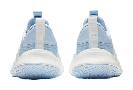 Anta Heat Wave Ice Crystal Abrasion Resistant Slip Resistant Low top Basketball Shoes Mens Moonlight Ice Blue 