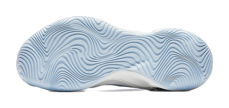 Anta Heat Wave Ice Crystal Abrasion Resistant Slip Resistant Low top Basketball Shoes Mens Moonlight Ice Blue 