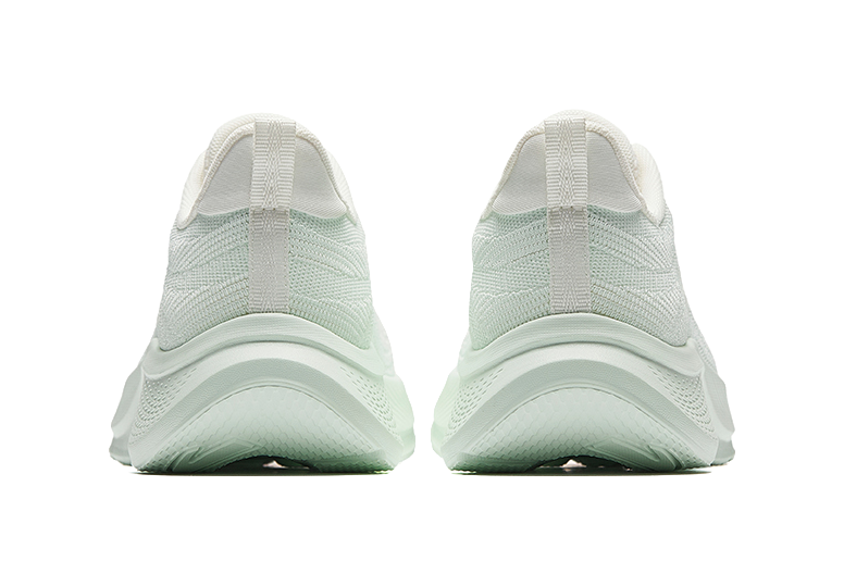 Anta Height Increasing Lightweight Breathable Low top C37 Technology Casual Running Shoes Women's White Green 