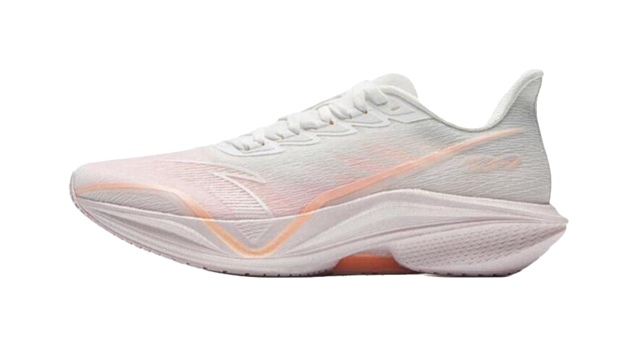 Anta Horsepower 5.0 Anti-Slip And Wear-Resistant Rebound Low-Top Training Running Shoes Women's White Pink Orange 