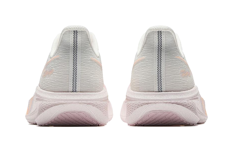 Anta Horsepower 5.0 Anti-Slip And Wear-Resistant Rebound Low-Top Training Running Shoes Women's White Pink Orange 