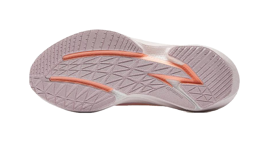 Anta Horsepower 5.0 Anti-Slip And Wear-Resistant Rebound Low-Top Training Running Shoes Women's White Pink Orange 