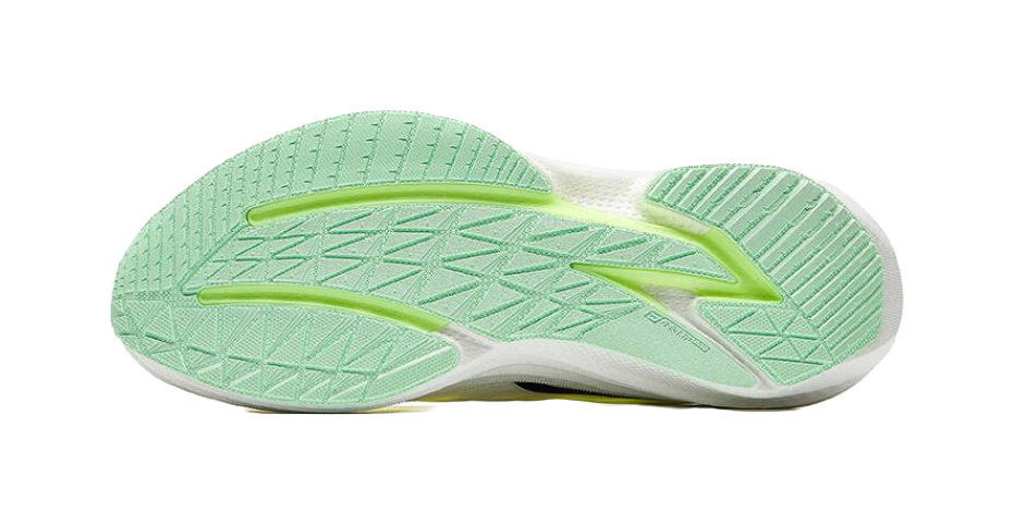 Anta Horsepower 5.0 Cushioning Wear-Resistant Rebound Low-Top Training Running Shoes Men's White Yellow Orange 