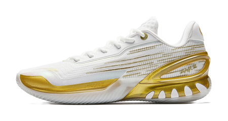 Anta Instant ZAP 3 "Glory Champion" - Basketball Shoes White Gold  VJSNEAKER