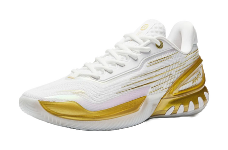 Anta Instant ZAP 3 "Glory Champion" - Basketball Shoes White Gold  VJSNEAKER