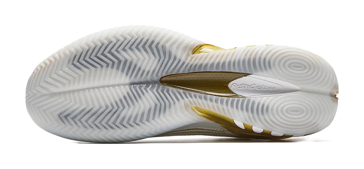 Anta Instant ZAP 3 "Glory Champion" - Basketball Shoes White Gold  VJSNEAKER