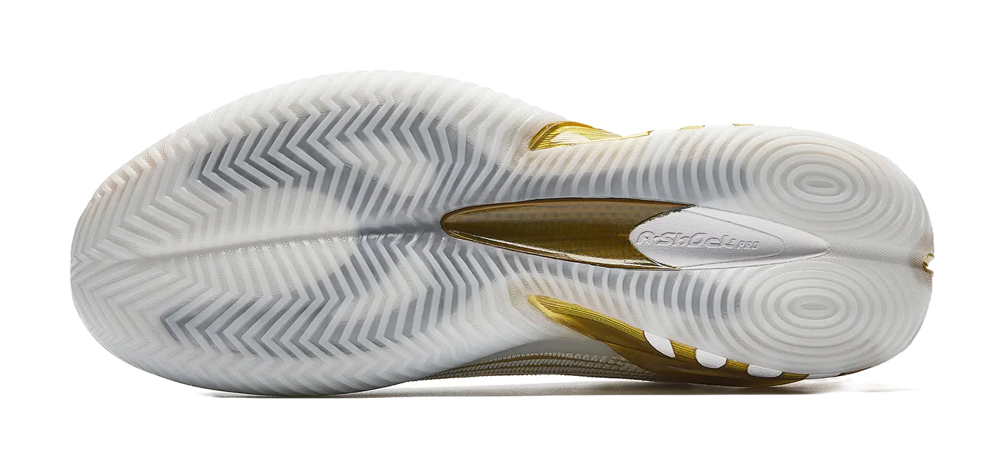 Anta Instant ZAP 3 "Glory Champion" - Basketball Shoes White Gold  VJSNEAKER