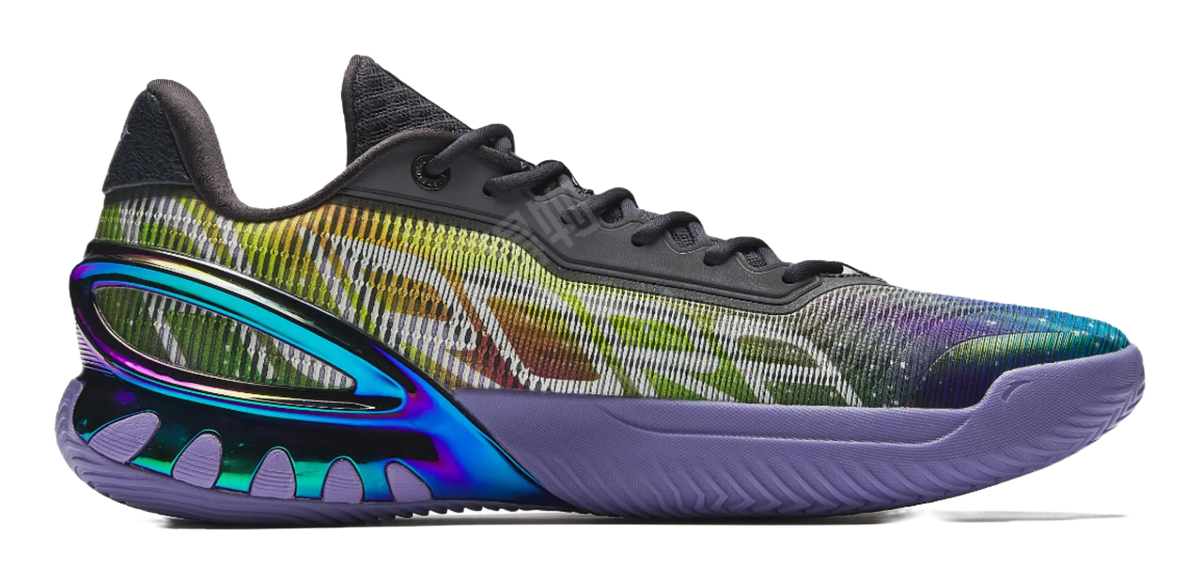 Anta Instant Zap 3 Aurora - Basketball Shoes Gray White Red  VJSNEAKER
