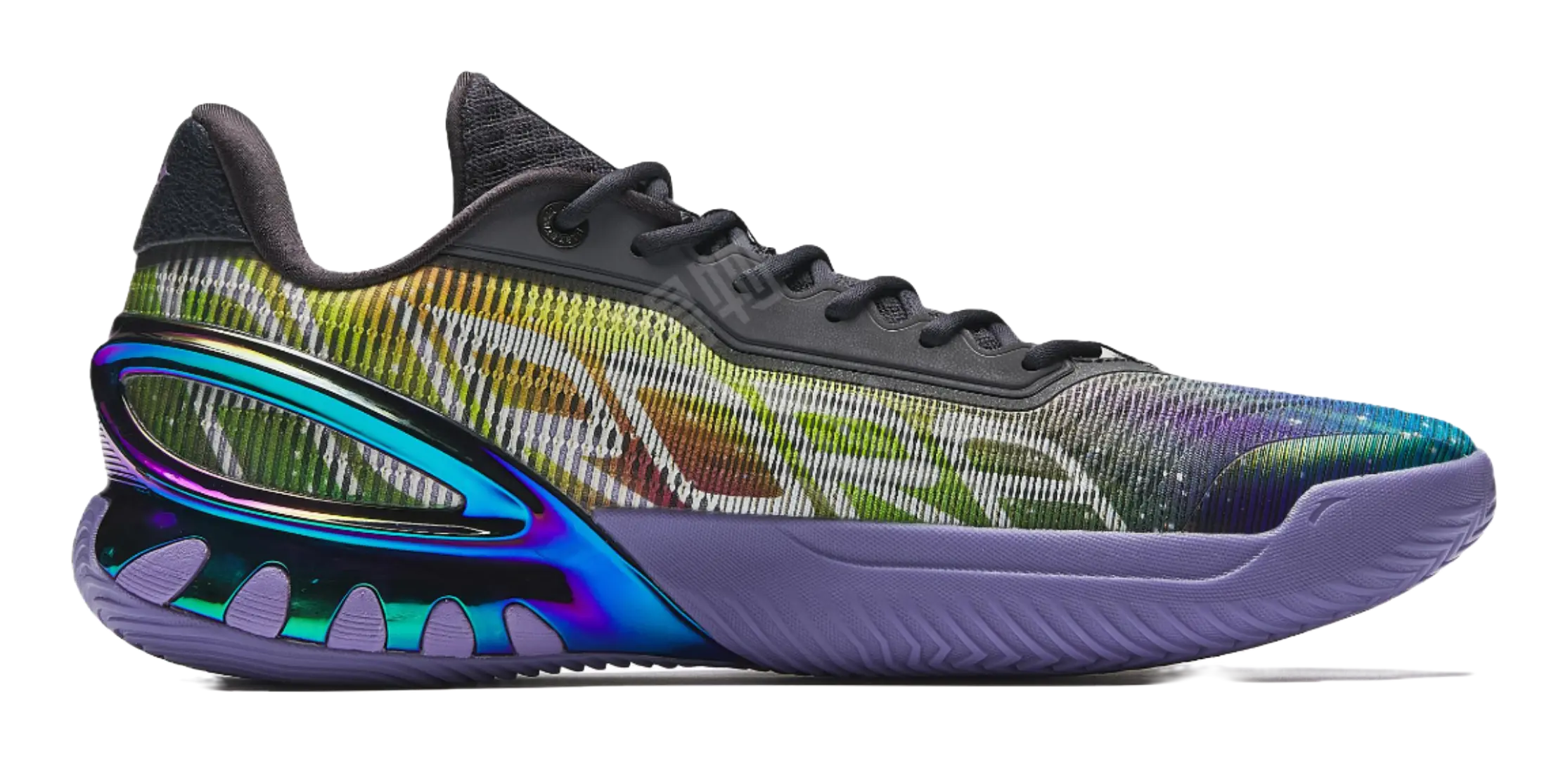 Anta Instant Zap 3 Aurora - Basketball Shoes Gray White Red  VJSNEAKER