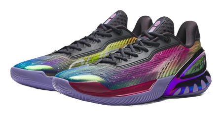 Anta Instant Zap 3 Aurora - Basketball Shoes Gray White Red  VJSNEAKER