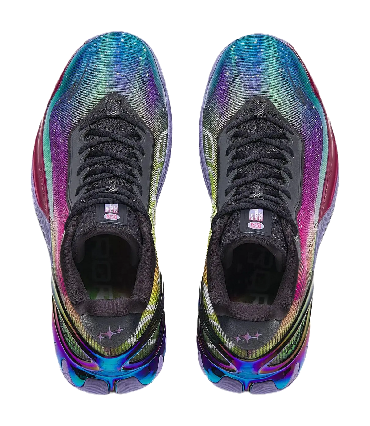 Anta Instant Zap 3 Aurora - Basketball Shoes Gray White Red  VJSNEAKER