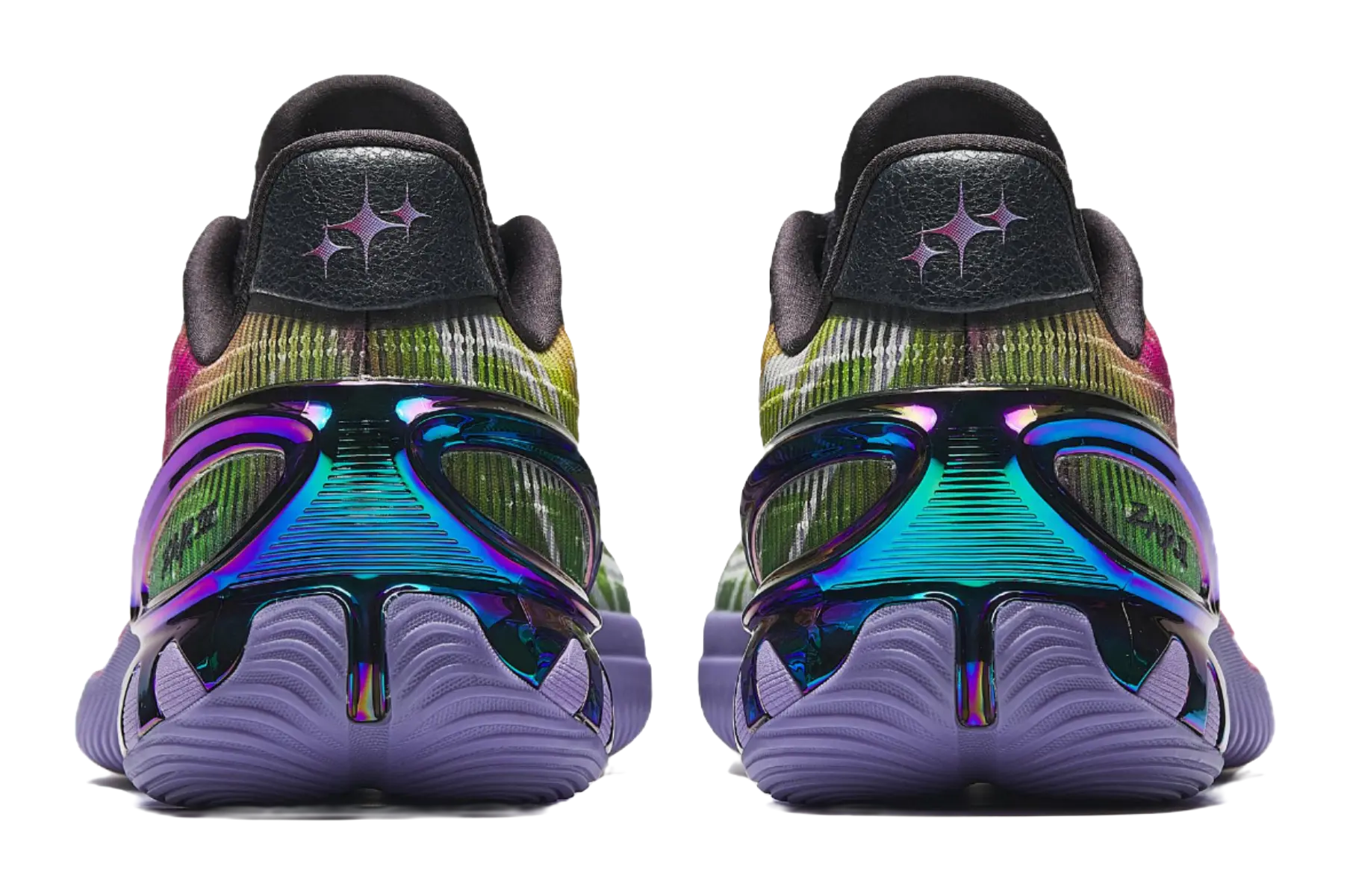 Anta Instant Zap 3 Aurora - Basketball Shoes Gray White Red  VJSNEAKER