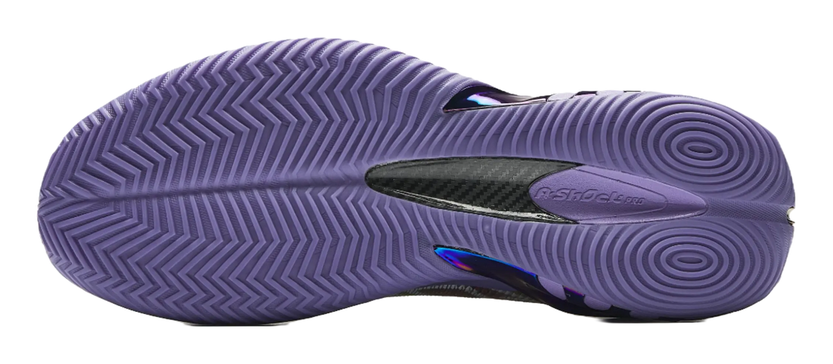 Anta Instant Zap 3 Aurora - Basketball Shoes Gray White Red  VJSNEAKER