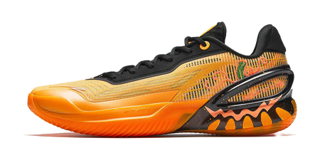 Anta Instant Zap 3 Halloween - Basketball Shoes Men Black Orange  VJSNEAKER