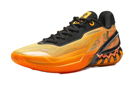 Anta Instant Zap 3 Halloween - Basketball Shoes Men Black Orange  VJSNEAKER