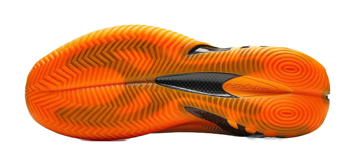 Anta Instant Zap 3 Halloween - Basketball Shoes Men Black Orange  VJSNEAKER