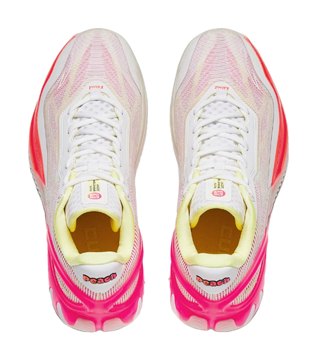 Anta Instant Zap 3 Peach Ice Tea - Men's Low-Top Basketball Shoes White Pink Orange  VJSNEAKER