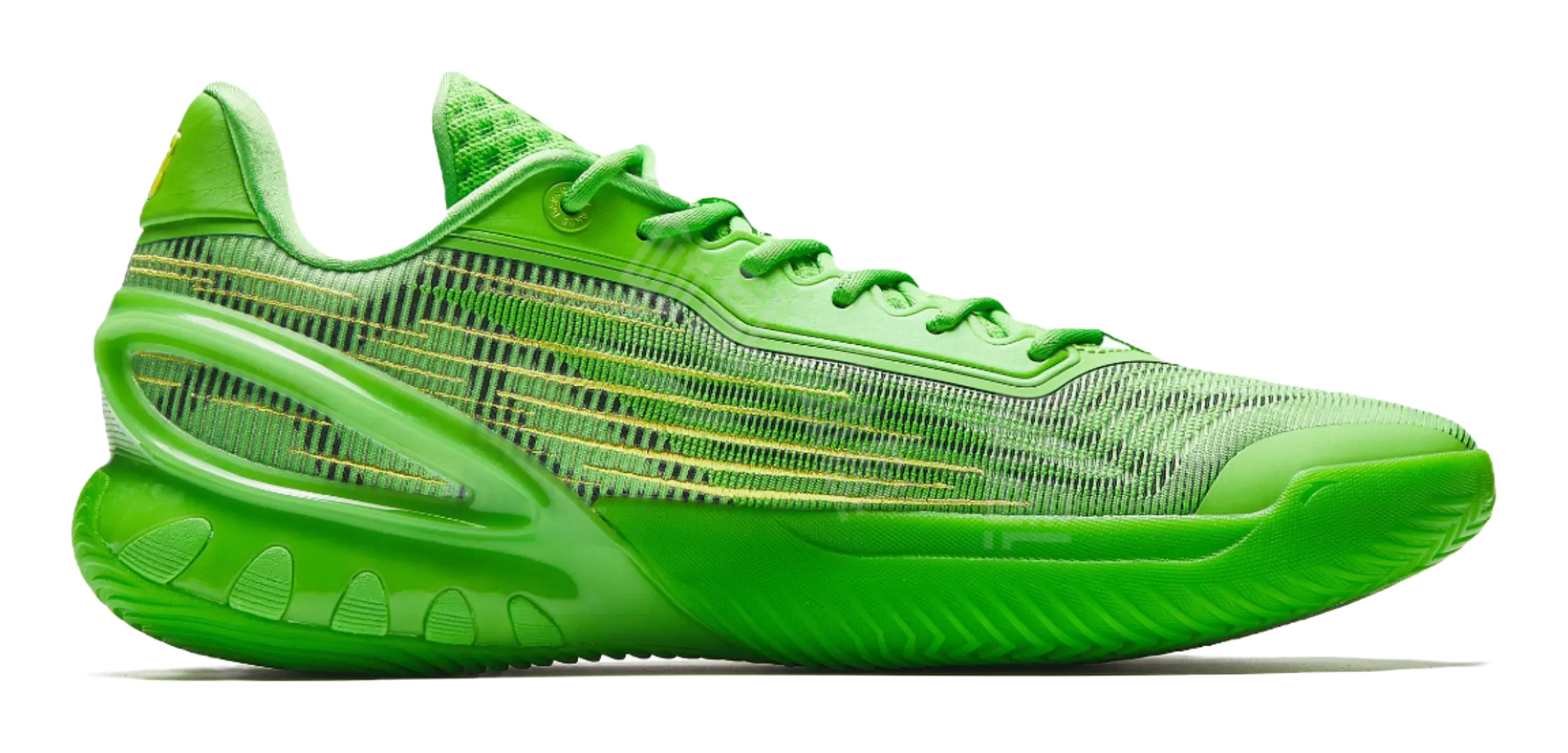 Anta Instant Zap 3 'Green Snake' - Men's Basketball Shoes Green Gold  VJSNEAKER
