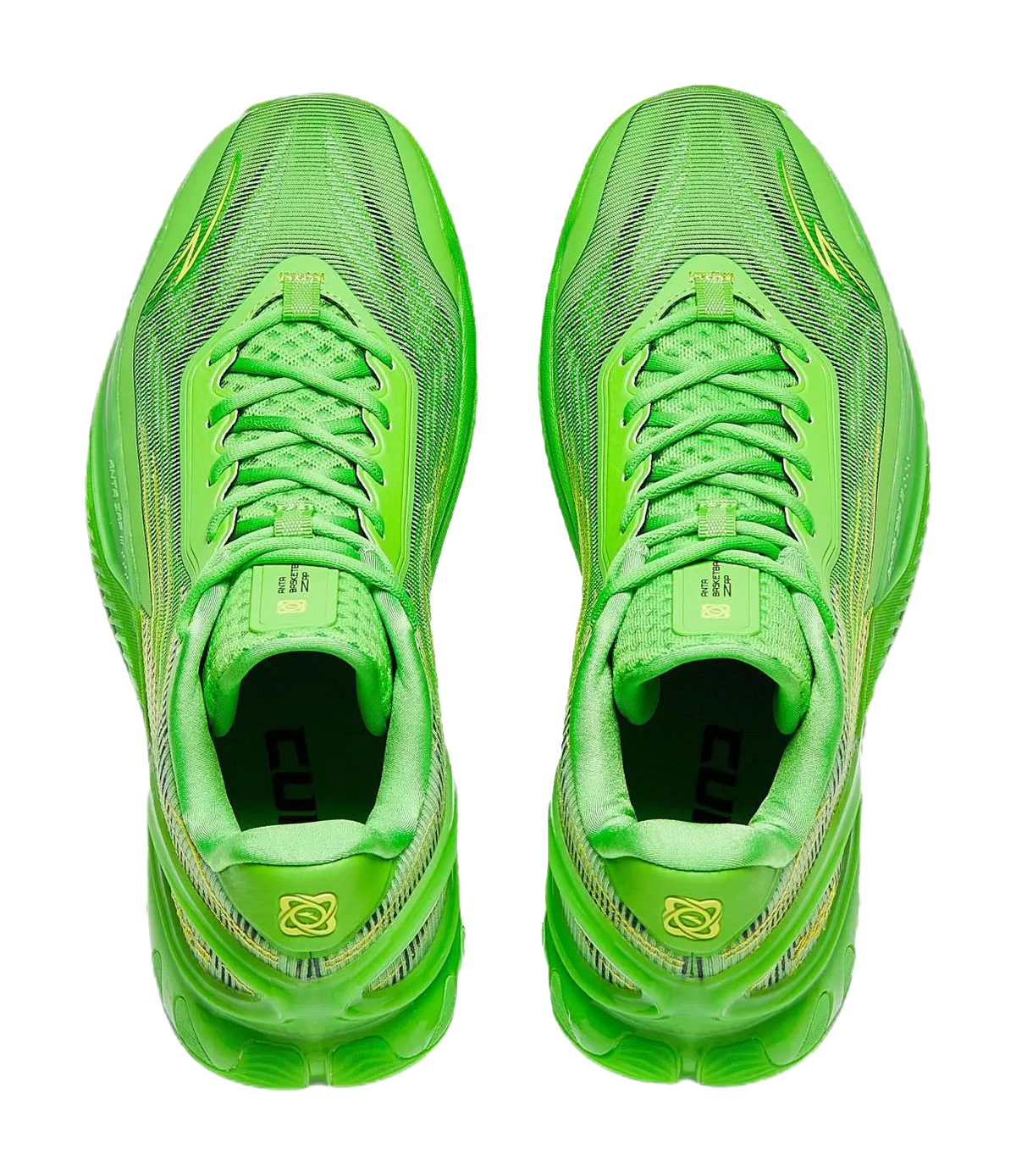 Anta Instant Zap 3 'Green Snake' - Men's Basketball Shoes Green Gold  VJSNEAKER