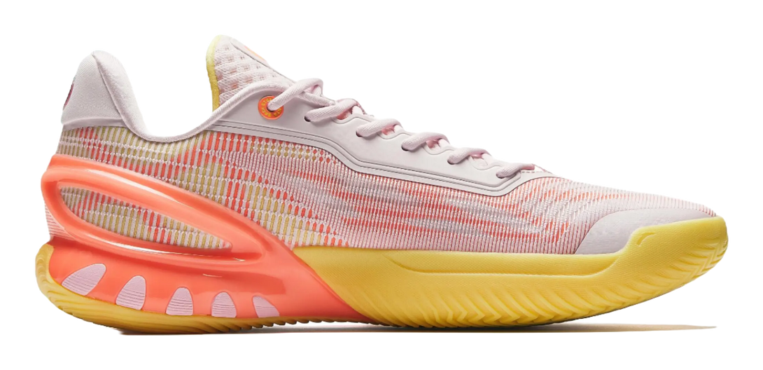 Anta Instant Zap 3 "Juicy Peach" - Men's Low-Top Basketball Shoes Pink Orange  VJSNEAKER