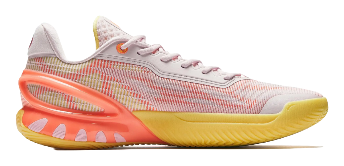 Anta Instant Zap 3 "Juicy Peach" - Men's Low-Top Basketball Shoes Pink Orange  VJSNEAKER