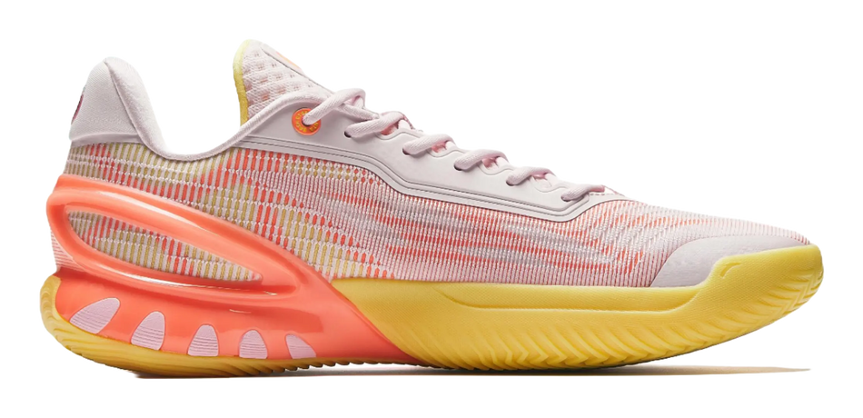 Anta Instant Zap 3 "Juicy Peach" - Men's Low-Top Basketball Shoes Pink Orange  VJSNEAKER