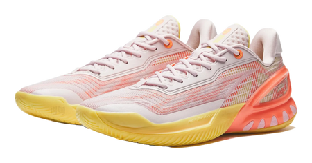 Anta Instant Zap 3 "Juicy Peach" - Men's Low-Top Basketball Shoes Pink Orange  VJSNEAKER
