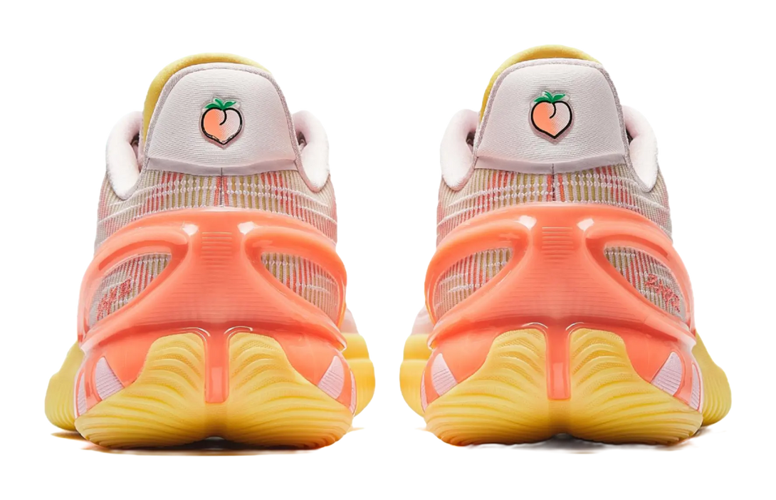 Anta Instant Zap 3 "Juicy Peach" - Men's Low-Top Basketball Shoes Pink Orange  VJSNEAKER